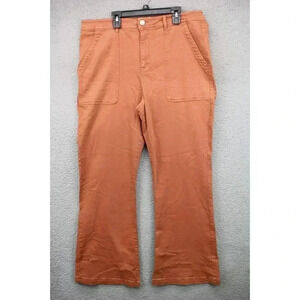 Knox Rose Light Brown Bell-Bottom Jeans-Size 14-Pockets